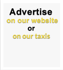 Advertise on Our Website or Taxi Fleet